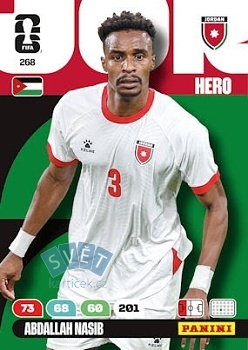 Abdallah Nasib Jordan Panini FIFA World Cup 2026 Adrenalyn XL #268